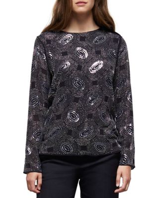 The Kooples Galaxy Rhinestone Top