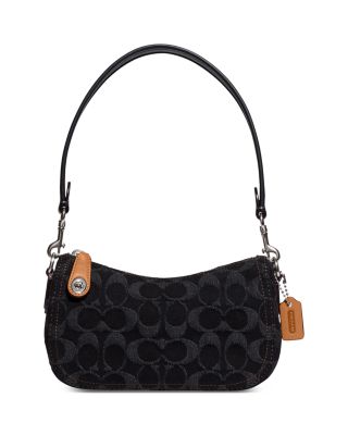 美品　Coach Denim Aacessory Porch Bag Denim COACH Handbags - Bloomingdale's