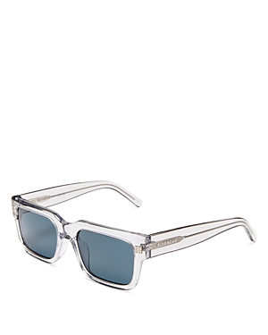 Shop Givenchy Gv Day Geometric Sunglasses, 53mm In Gray/green