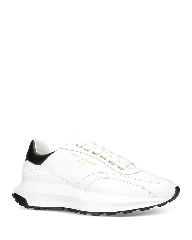 Kurt Geiger Gaspar Sneaker In Open White