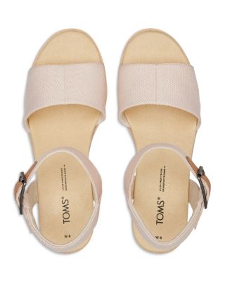 Women's Diana Textile Platform Rope Wedge Sandals