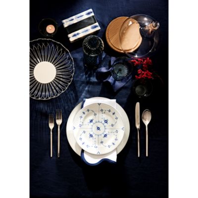 &amp;quot;Blue Fluted Plain&amp;quot; Salad Plate, 7.5&amp;quot;