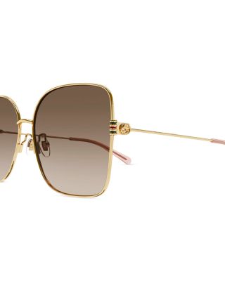  Not A Fork Squared Sunglasses, 62mm