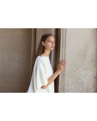 18K White & Yellow Gold Fusion Diamond Ear Cuff