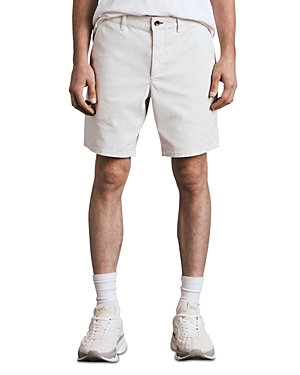 Rag & Bone Perry Stretch Twill Shorts In Chalk