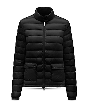 Shop Moncler Lans Puffer Jacket In Black