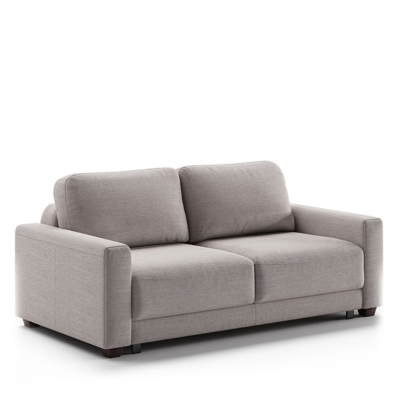 Luonto Belton Queen Sleeper Loveseat In Walnut Gemma