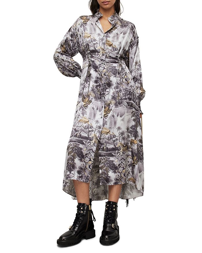 Beverly Dress | Olive Floral main image 1