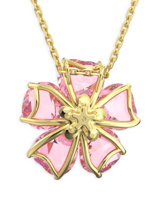 Idyllia Crystal Pendant Necklace, 16.5"