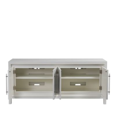 Elation White Media Cabinet