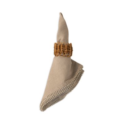  Trim Linen/Cotton Napkin