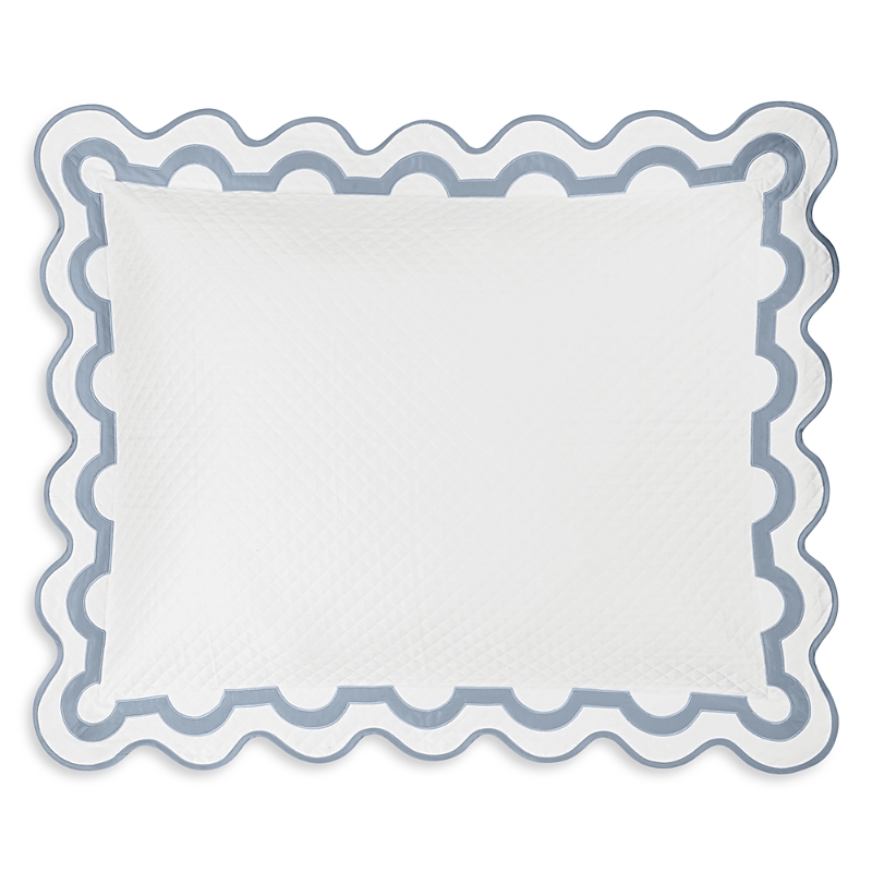 Matouk Mirasol Matelasse King Sham In Hazy Blue