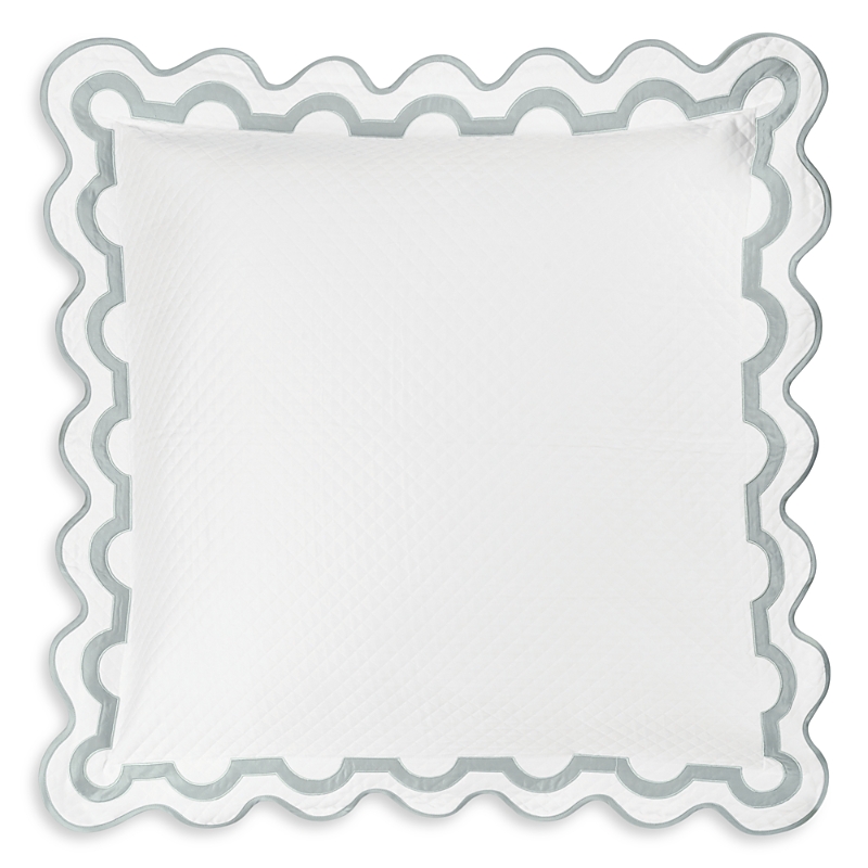 Matouk Mirasol Matelasse Euro Sham In Pool