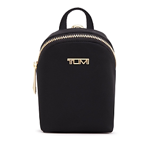 Tumi Charm Pouch In Black/gold
