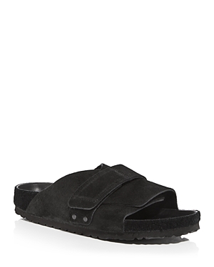 Shop Birkenstock Women's Kyoto Slip On Slide Footbed Sandals In Black