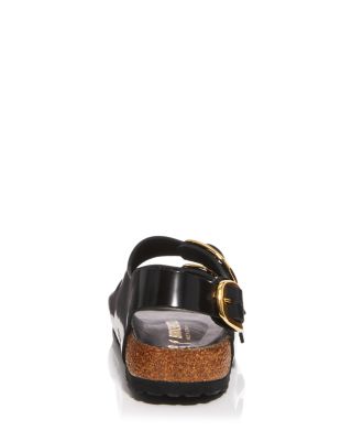 Birkenstock Women's Milano High Shine Big Buckle Sandals Birkenstock Women's Milano High Shine Big Buckle Sandals