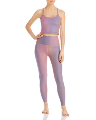 Beyond Yoga - SoftMark Slim Racerback Cropped Tank & SoftMark High Waisted Midi Legging