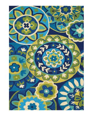 Couristan Covington Outdoor Rip Tide Area Rug, 5'6 x 8'