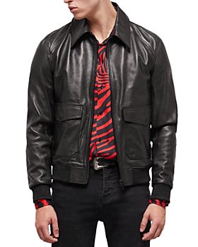 The Kooples - Leather Full Zip Jacket