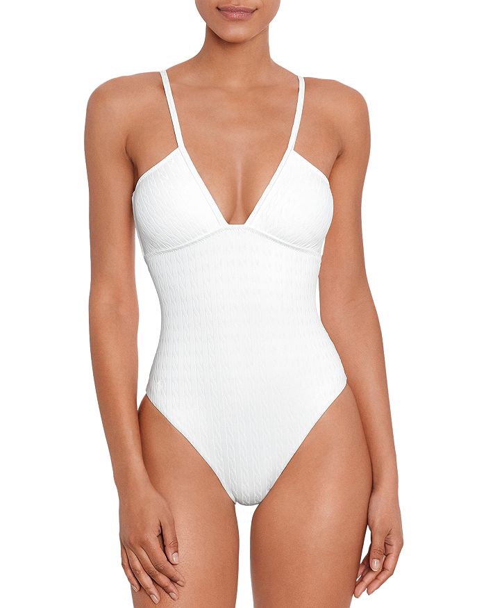 Olivia Mark – One Piece Swimsuit with Small Chest and Steel