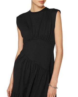 Gathered Seam Knit Dress