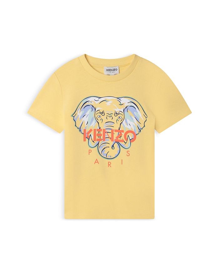 Kenzo Tshirt Elephant Logo Blue main image 0