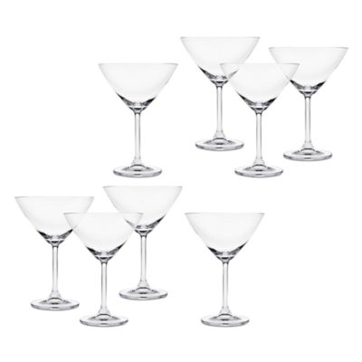 Godinger Meridian Martini Glasses, Set of 8