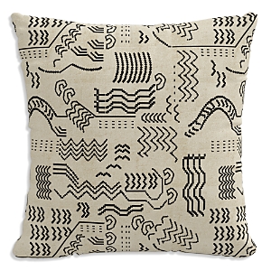 Sparrow & Wren Patterned Decorative Pillow, 22 X 22 In Lhasa Cream