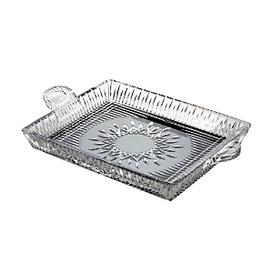 Waterford Lismore Diamond 12 Square Serving Tray In Clear
