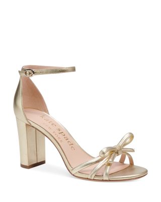 Kate spade gold sandals hot sale