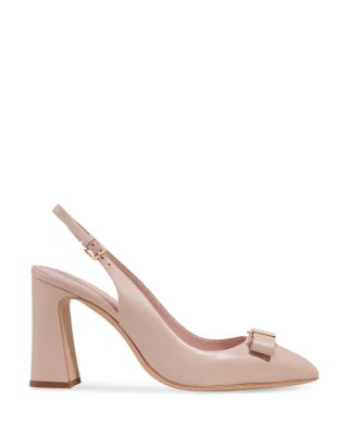 Women's Bowdie Slip On Slingback High Heel Pumps