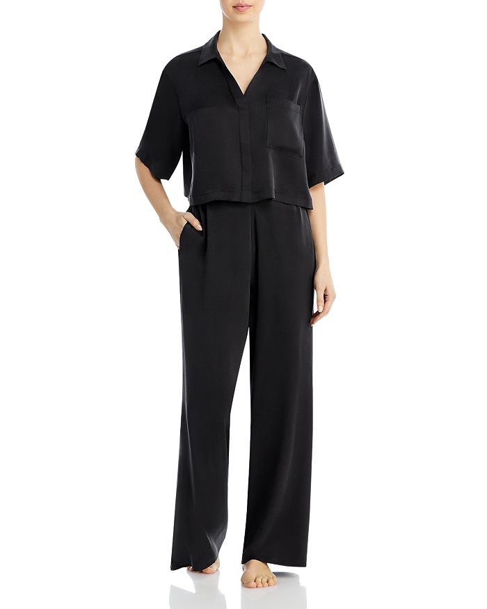 Lunya Washable Silk Pajama Set Bloomingdale's