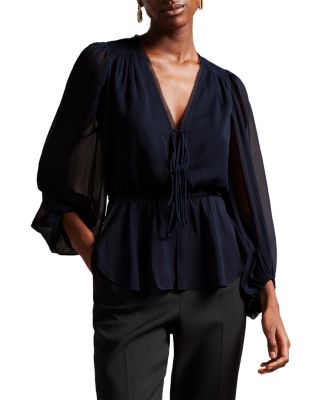 Ted Baker - Frasiah Tie Front Blouse