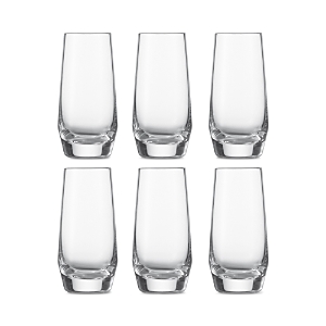 Shop Schott Zwiesel Pure Shot Glasses, Set Of 6 In Clear