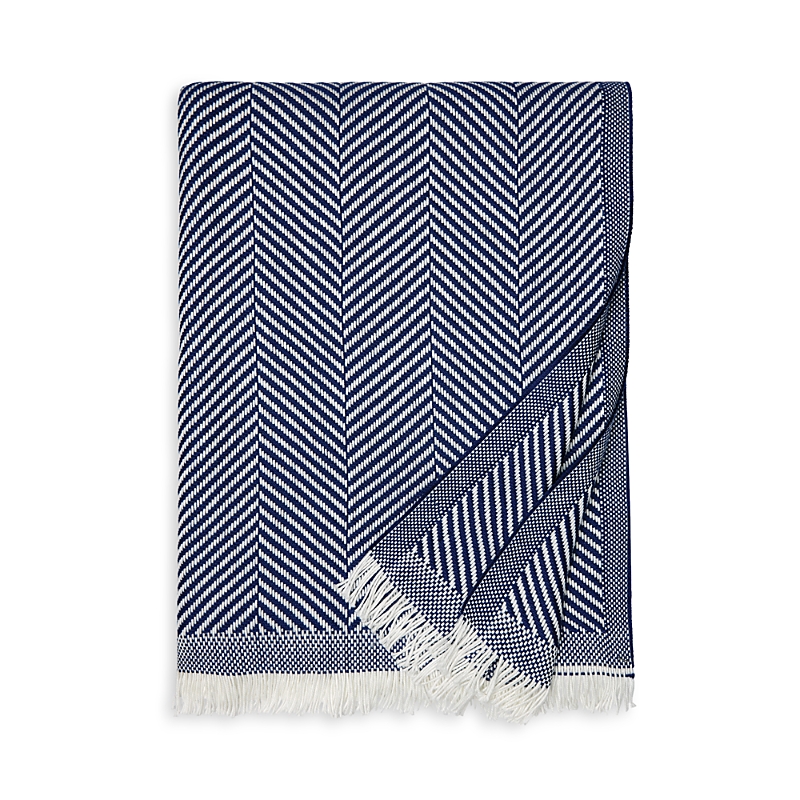 Sferra Costa Throw In Navy