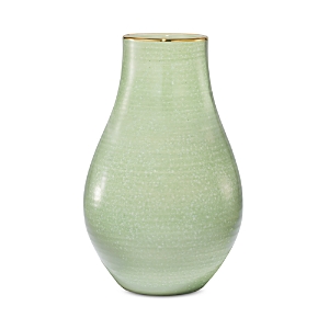 Shop Aerin Romina Tall Vase In Green
