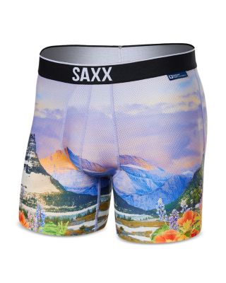 SAXX - National Park Foundation Glacier Volt Breathable Mesh Slim Fit Boxer Briefs