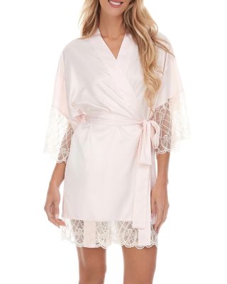 Gabby Satin Kimono Robe