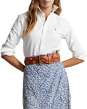 Ralph Lauren Button-Down Shirts for Women - Bloomingdale's