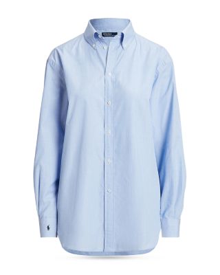 Oversized Fit Long Sleeve Cotton Shirt
