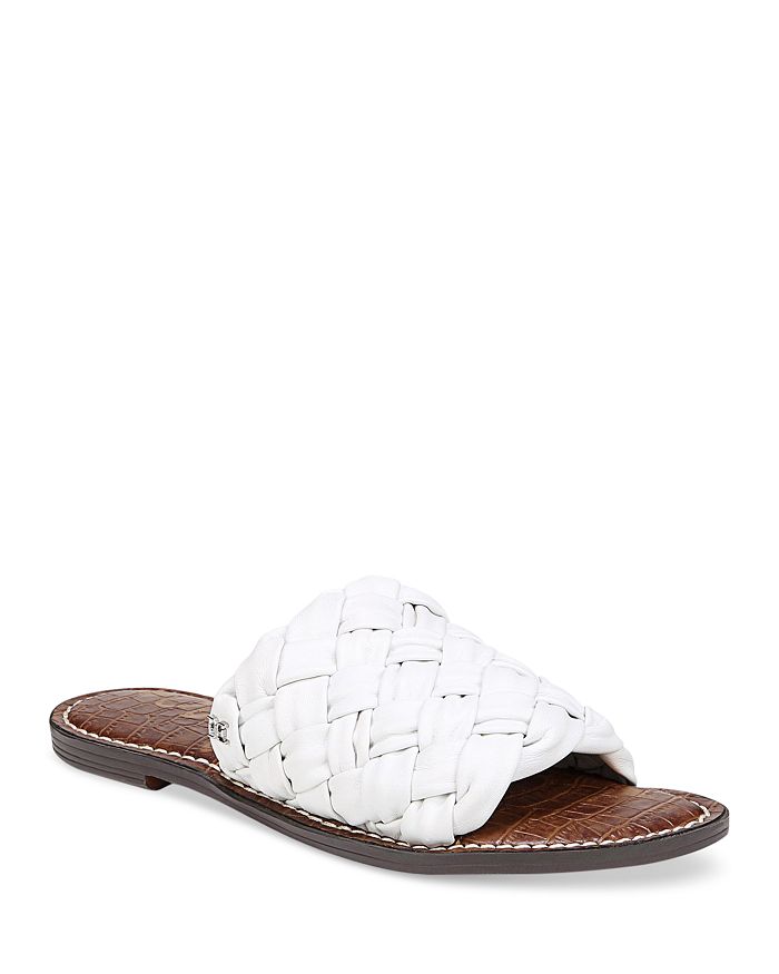 Sam Edelman Women s Griffin Woven Slide Sandals Bloomingdale s