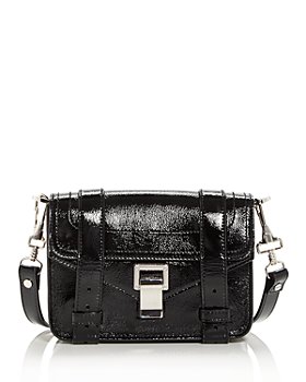 Proenza Schouler - PS1 Crinkled Patent Leather Mini Crossbody