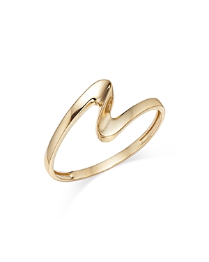Moon & Meadow 14K Yellow Gold Polished Wave Statement Ring