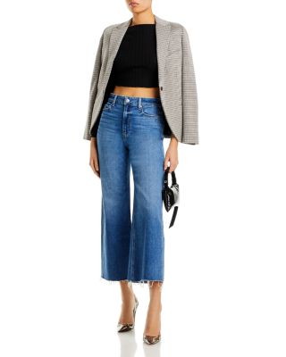 Anessa High Rise Wide Leg Ankle Jeans