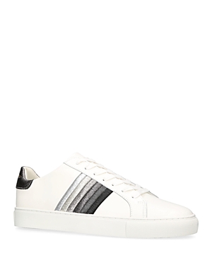 Kurt Geiger Men's Lennon Rainbow Lace Up Sneakers In Open White
