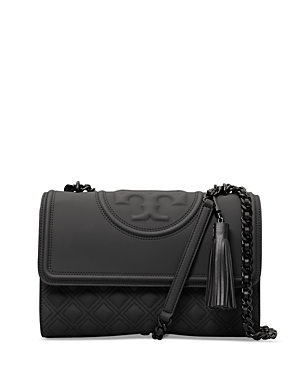 TORY BURCH FLEMING MEDIUM QUILTED LEATHER CONVERTIBLE SHOULDER BAG