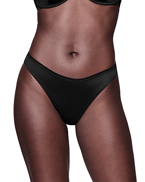 Cuup The Thong Satin In Black