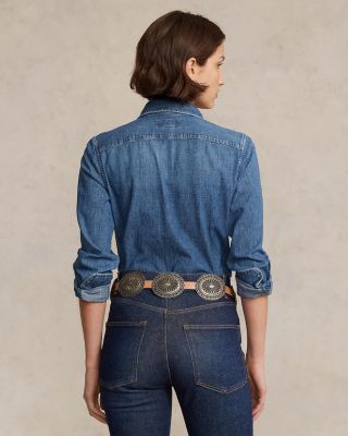 Denim Button Down Shirt