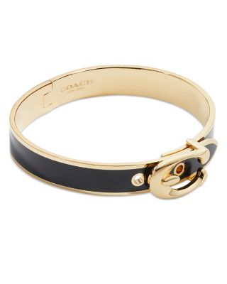 COACH - Logo Buckle Bangle Bracelet