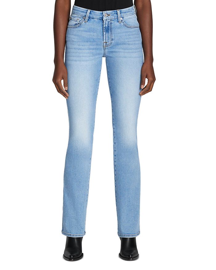 7 For All Mankind Kimmie Mid Rise Bootcut Jeans In Etienne
